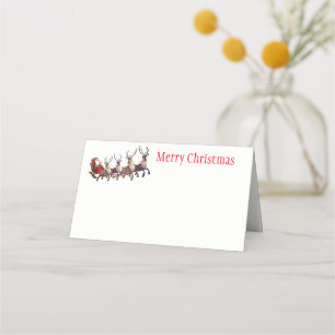 Platzkarte des WeihnachtsParty