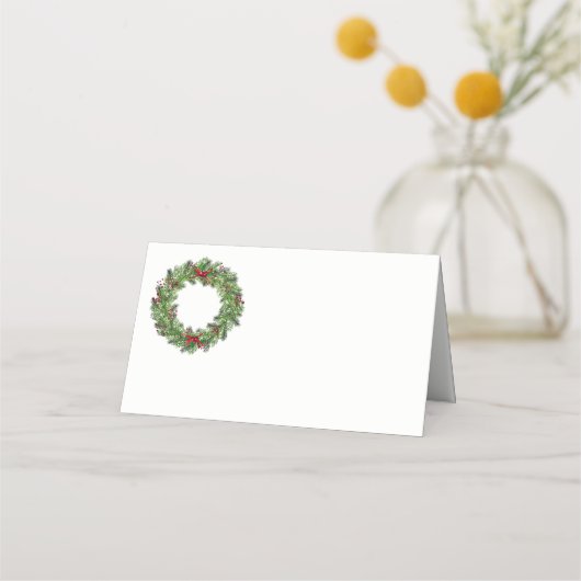 Platzkarte des WeihnachtsParty (Vorderseite)