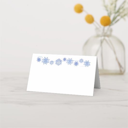 Platzkarte des WeihnachtsParty (Vorderseite)