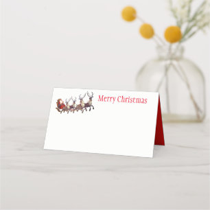 Platzkarte des WeihnachtsParty