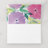 Platzkarte Floral Blossom (Innenseite Aufgefaltet)