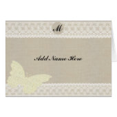 Platzkarte für das Bruch- und Spitzentafel (Vorderseite (Horizontal))