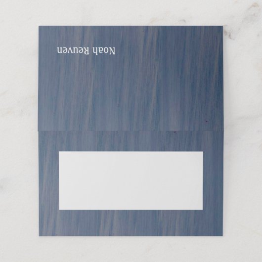 Platzkarte für die Sammlung des einfachen Ozeans (Außenseite Aufgefaltet)