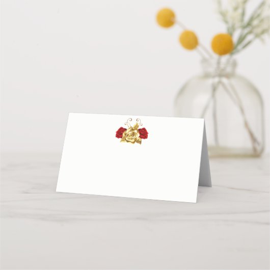 Platzkarte für eingeflossene Namen (Vorderseite)