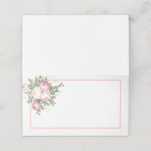 Platzkarte für eingeflossene Namen (Außenseite Aufgefaltet)