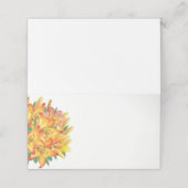 Platzkarte für eingeflossene Namen (Außenseite Aufgefaltet)