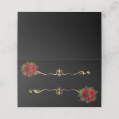 Platzkarte für eingeflossene Namen (Außenseite Aufgefaltet)