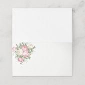 Platzkarte für eingeflossene Namen (Außenseite Aufgefaltet)