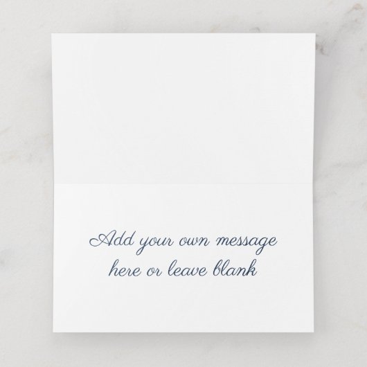 Platzkarte für geflochtene Namen - Lilac Foliage F (Innenseite Aufgefaltet)