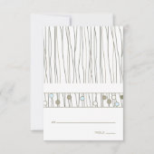 Platzkarte für geflochtene Tabellen (Vorderseite)