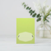 Platzkarte für grüne Musik (Stehend Vorderseite)