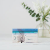 Platzkarte für Hochzeiten am Empfang (Stehend Vorderseite)