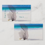 Platzkarte für Hochzeiten am Empfang (Vorne/Hinten)