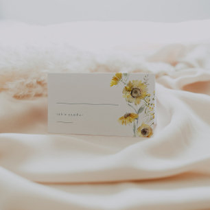 Platzkarte für Hochzeiten von Wasserfarben