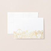 Platzkarte für Wälder und Fríge Folienkarte (Vorderseite mit Umschlag)