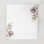 Platzkarte für Wasserfarben/Begleitkarte (Außenseite Aufgefaltet)