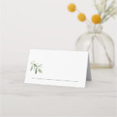 Platzkarte von Hochzeiten oder Veranstaltungen (Rückseite)