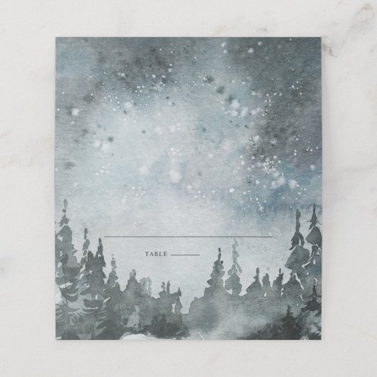 Platzkarte Wald (Außenseite Aufgefaltet)