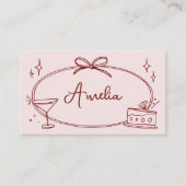 Platzkarte zum Geburtstag (Vorderseite)