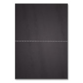 Platzkarte zur Hochzeit von Monogramm-Karton Tischnummer (Rückseite)