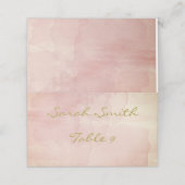 Platzkarten (Außenseite Aufgefaltet)