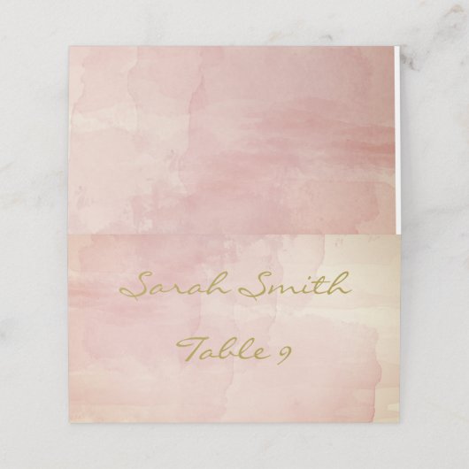 Platzkarten (Außenseite Aufgefaltet)