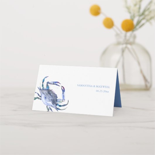 Platzkarten am Strand mit Wahlmöglichkeit (Rückseite)