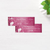 Platzkarten aus Vintagem Vogelkäfig (Schreibtisch)