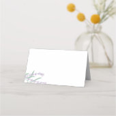 Platzkarten der Levenderflorale (Vorderseite)