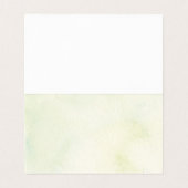 Platzkarten der Waldlandwirtschaft Visitenkarten (Innenseite Aufgefaltet)