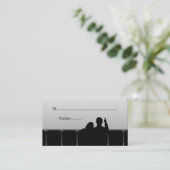 Platzkarten des Kinos, grau (Stehend Vorderseite)