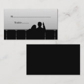 Platzkarten des Kinos, grau (Vorne/Hinten)