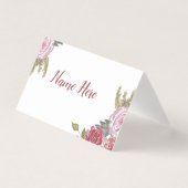 Platzkarten für Aquarellfarben (Vorderseite)