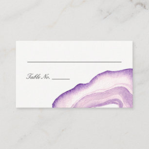 Platzkarten für Aquarellfarben Lavendel