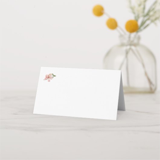 Platzkarten für Blumenbezeichnungen (Rückseite)