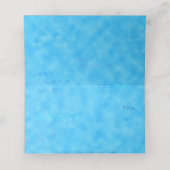 Platzkarten für den Custom Beach Ball Pool (Innenseite Aufgefaltet)