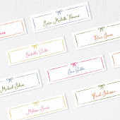 Platzkarten für die Hochzeit von schlankem Hand Tischnummer