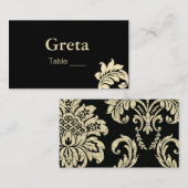 Platzkarten für die schwarze Damaskade (Vorne/Hinten)