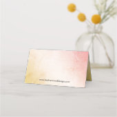 Platzkarten für klassische Erntedank (Rückseite)