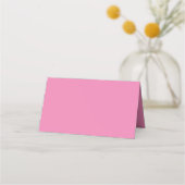 Platzkarten im rosa Zinnstil (Rückseite)