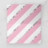 Platzkarten, Lebensmittelkarten, Imitate Gold Platzkarte (Innenseite Aufgefaltet)