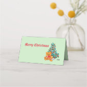 Platzkarten: Liebe von Weihnachten Platzkarte (Vorderseite)