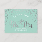 PLATZKARTEN Mini-Fleck Konfetti Silberminze (Rückseite)