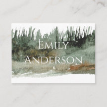 Platzkarten mit Bergsicht