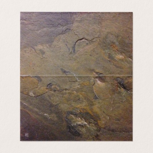 Platzkarten - Schiefer Visitenkarten (Innenseite Aufgefaltet)