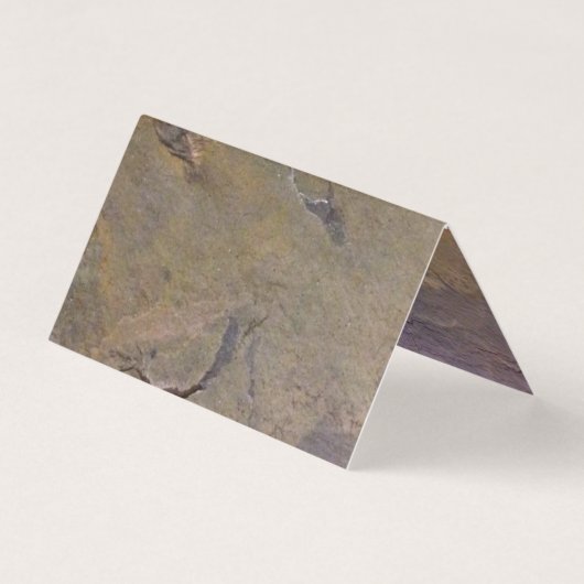 Platzkarten - Schiefer Visitenkarten (Rückseite)