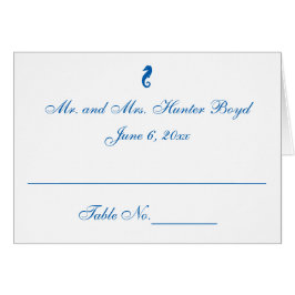 Platzkarten "Sea Horse Serenity"