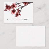 Platzkarten von Rotkrebsen (Vorne/Hinten)