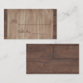 Platzkarten von Stallholz und Birkenland (Vorne/Hinten)