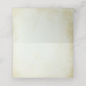 Platzkarten zum Thema Wasserfarbe Lemon (Innenseite Aufgefaltet)